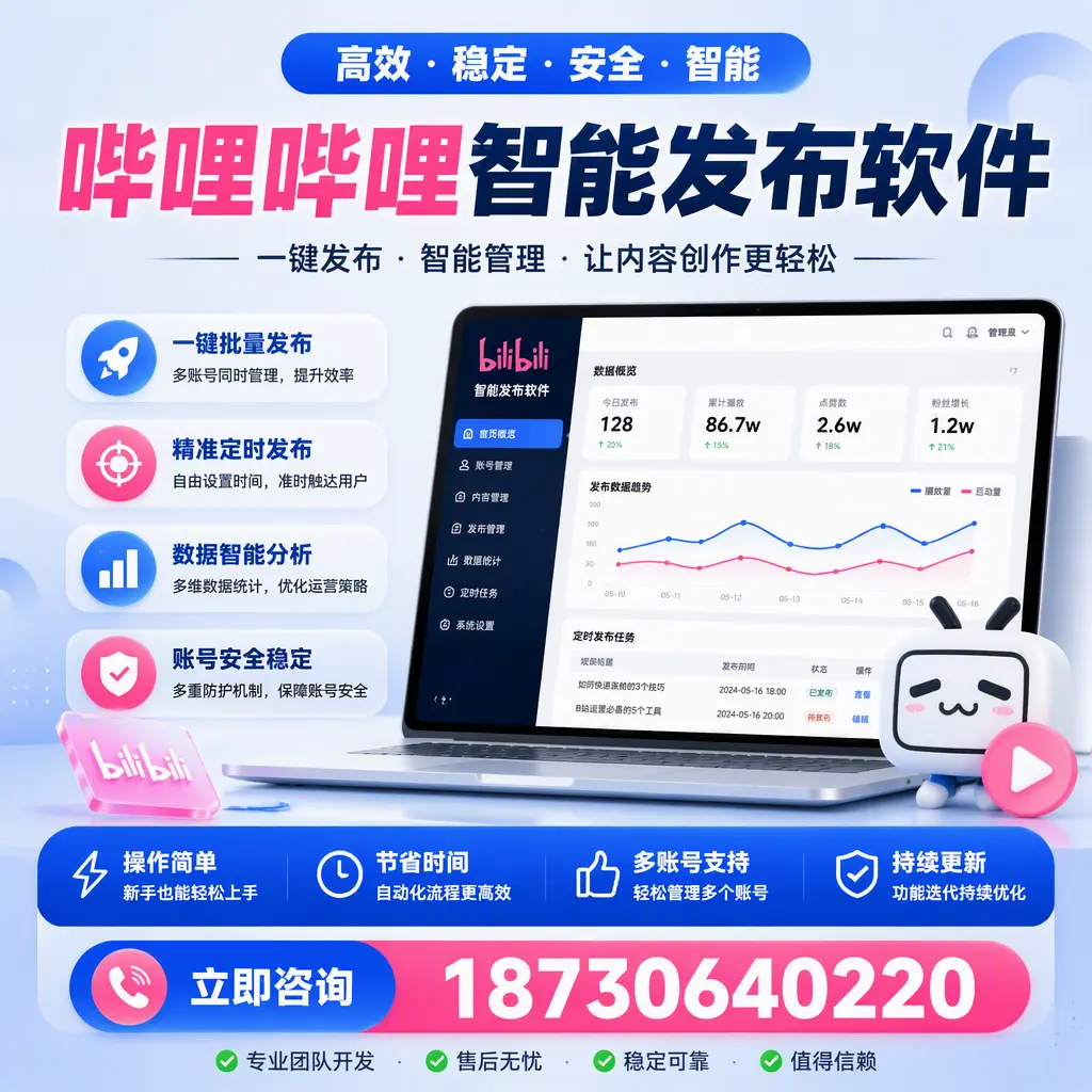 如何在 铜仁 制定有效的哔哩哔哩智能发布策略